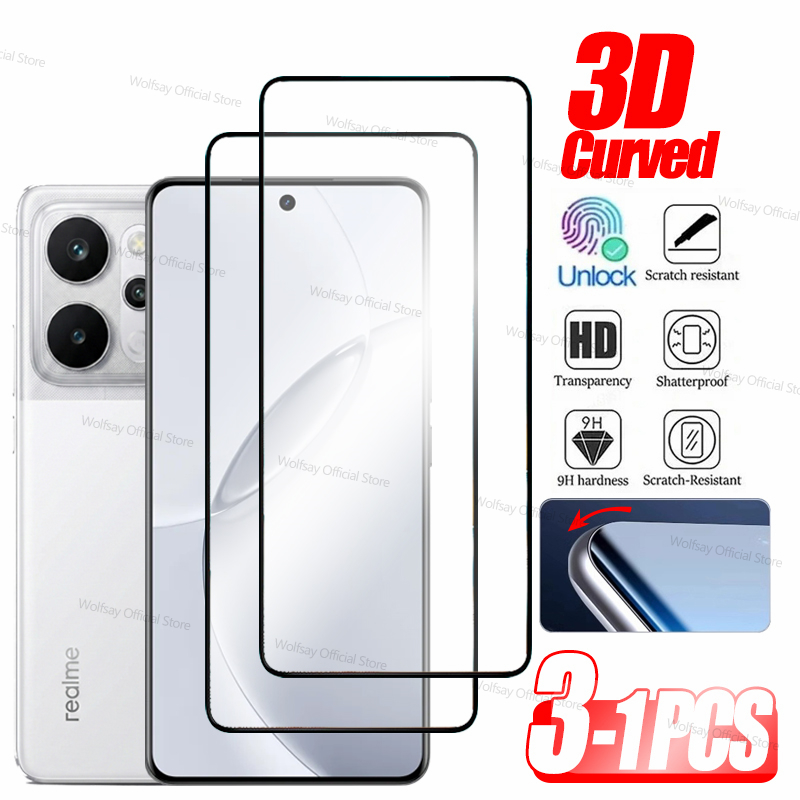 Curved Edge Screen - 3/2/1 قطعة من الزجاج ذو الحواف