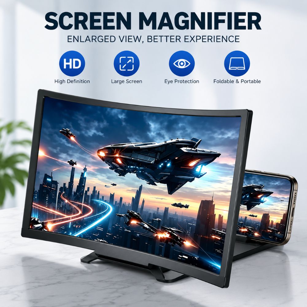 Matte Anti Glare Screen - حامل مكبر شاشة ثلاثي الأبعاد 12