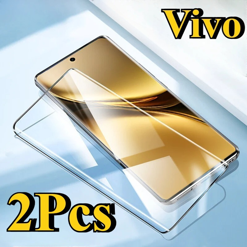 Vivo V40 - 3 قطعة 9D المضادة للخدش شاشة