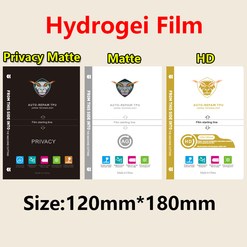 50 قطعة HD ماتي الخصوصية متجمد - مراجعة Flexible Tpu Film وسعره