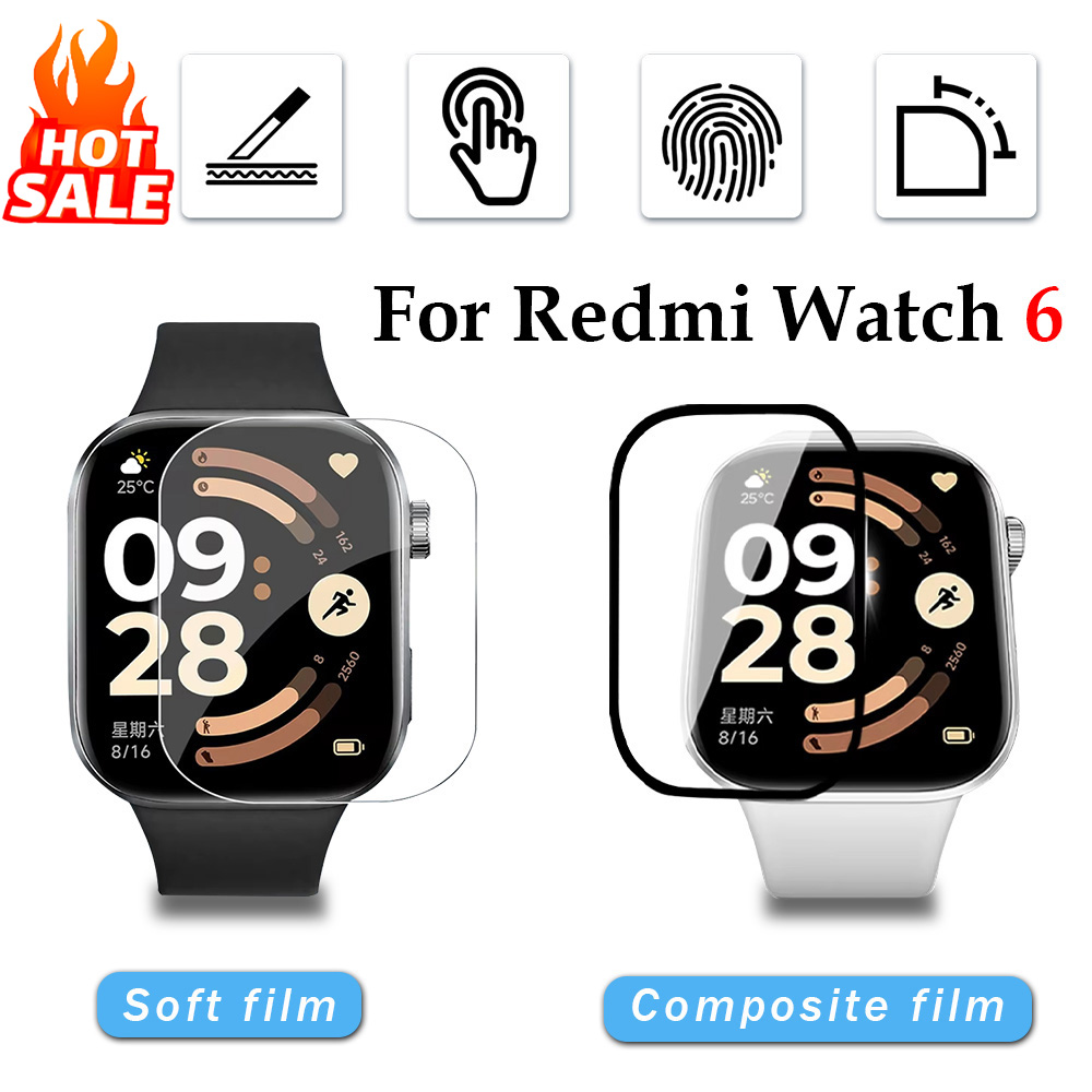 1-5 قطع من الأغطية الواقية الن - مراجعة Smartwatch Screen Film وسعره
