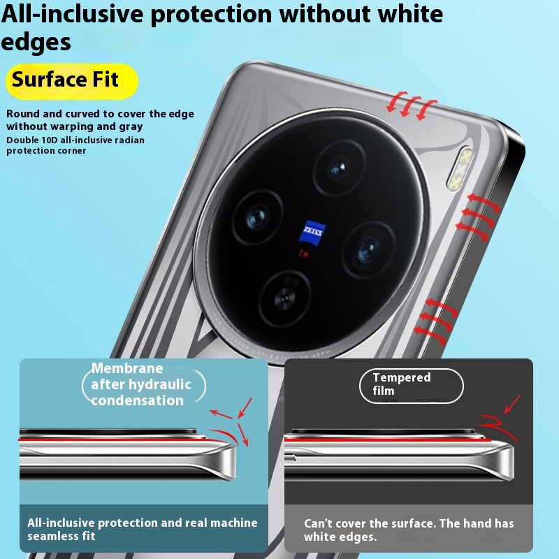 3 قطع الغطاء الخلفي الكامل مات - مراجعة Vivo X200 وسعره
