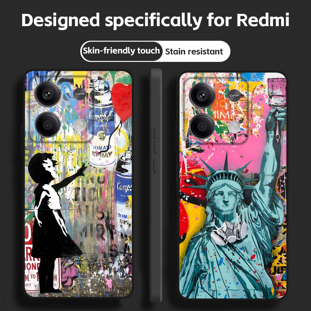 بانكسي الكتابة على الجدران الف - مراجعة Xiaomi Redmi Note 14 وسعره