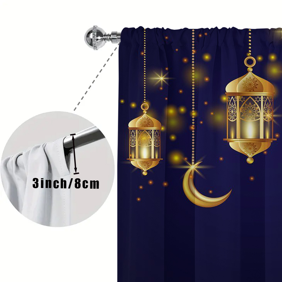 ستائر ذهبية بتصميم الفانوس وال - مراجعة Privacy Filter 2Pack وسعره