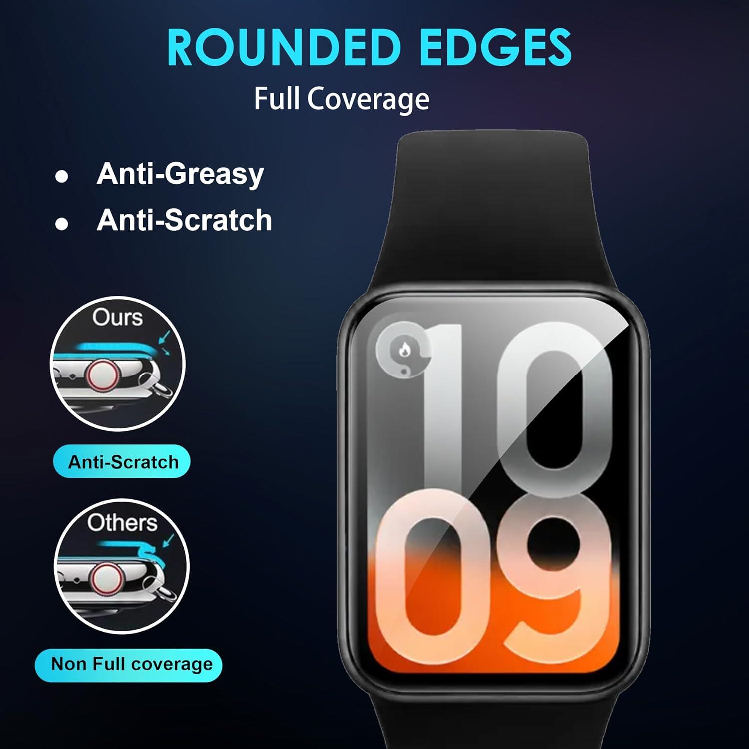 واقي شاشة لـ Xiaomi Band 10 Pr - مراجعة Curved Edge Screen وسعره