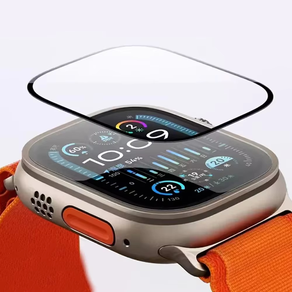 واقي شاشة ثلاثي الأبعاد من الز - مراجعة Smartwatch Screen Film وسعره