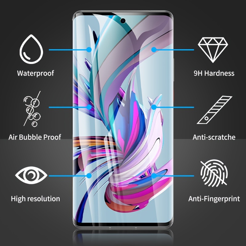 3 قطع من واقي الشاشة الهيدروجي - مراجعة Vivo V40 وسعره
