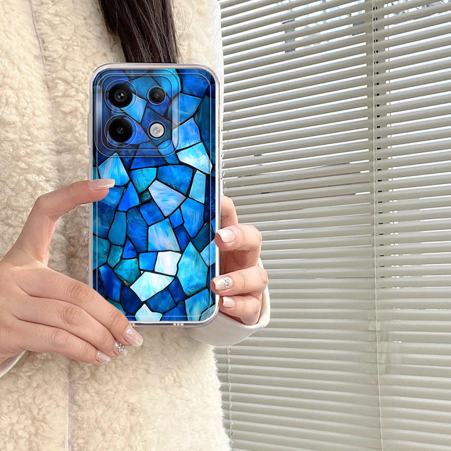 غطاء هاتف ناعم بنمط زهور ونافذ - مراجعة Xiaomi Redmi Note 14 وسعره