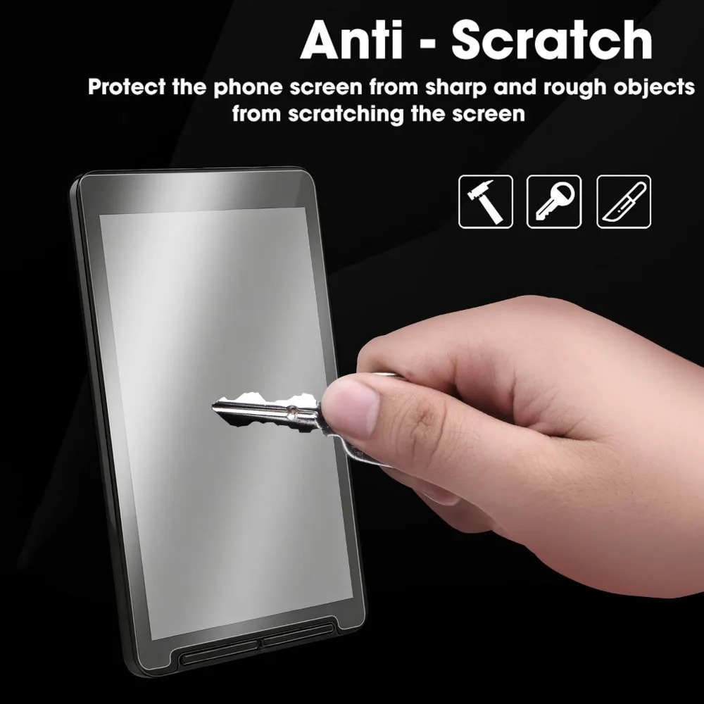 1-4 قطع من أفلام الحماية الناع - مراجعة Matte Anti Glare Screen وسعره