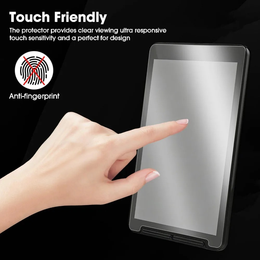 1-4 قطع من أفلام الحماية الناع - مراجعة Matte Anti Glare Screen وسعره
