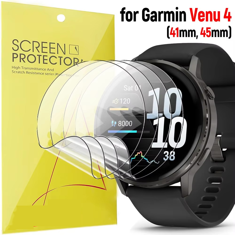 لينة هيدروجيل فيلم ل Garmin Ve - مراجعة Hydrogel Screen Protector وسعره