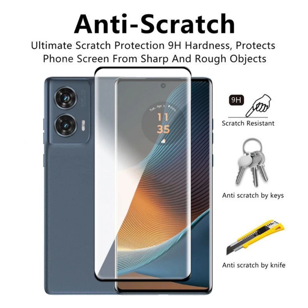 طبقة زجاج مقسى لحافة موتورولا  - مراجعة Curved Edge Screen وسعره