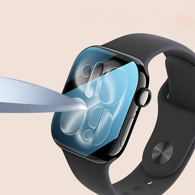 واقي شاشة لساعة أبل 44 مم 45 م - مراجعة Smartwatch Screen Film وسعره