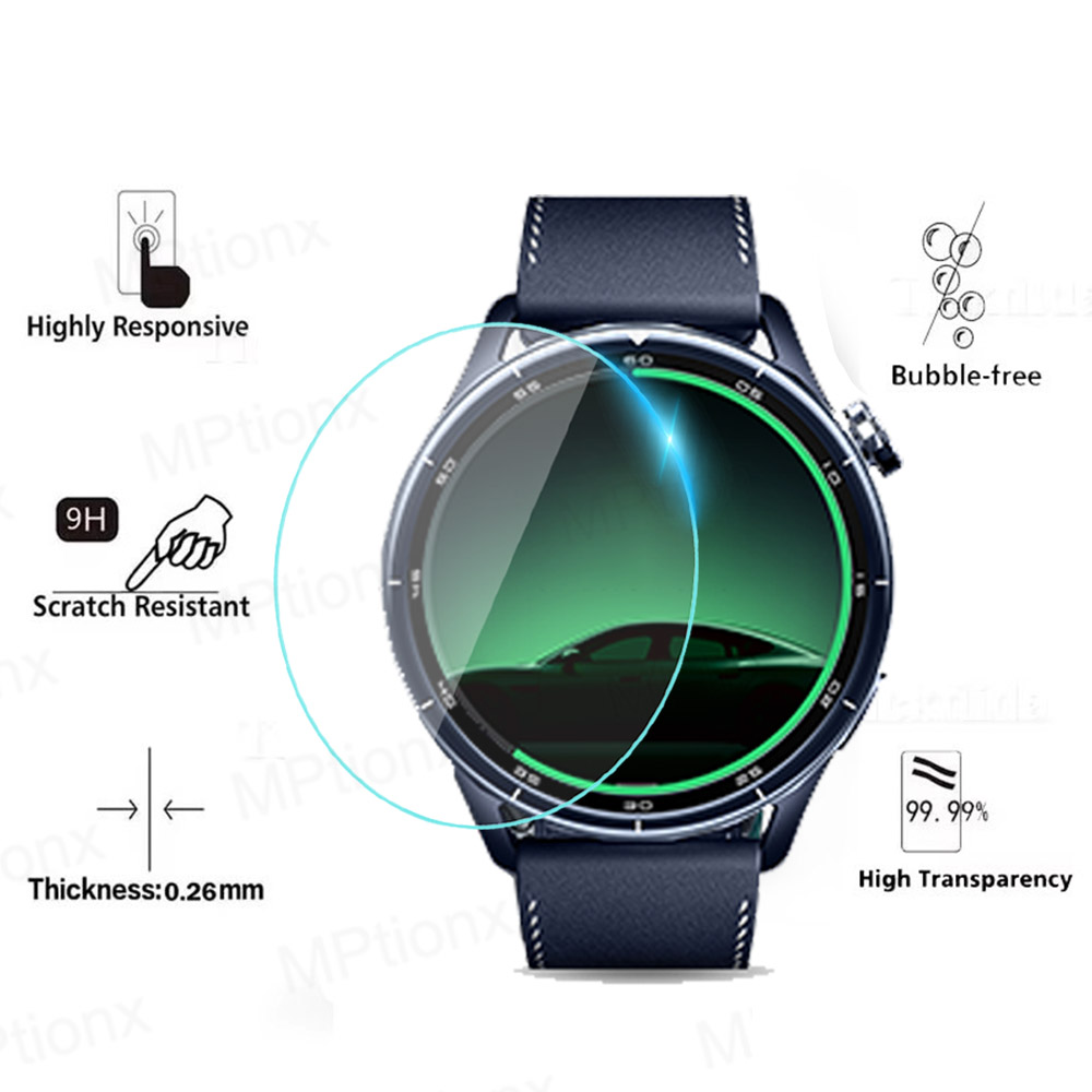واقي شاشة من الزجاج المقسى لسا - مراجعة Smartwatch Screen Film وسعره