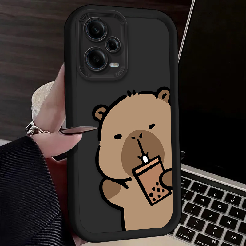 غطاء هاتف كرتوني لطيف على شكل  - مراجعة Xiaomi Redmi Note 14 وسعره